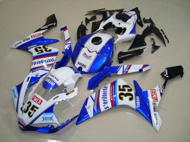 Bleu Décalque Carénage Moto Yamaha R1 2007-2008 Bleu Décalque Carénage Moto Yamaha R1 2007-2008