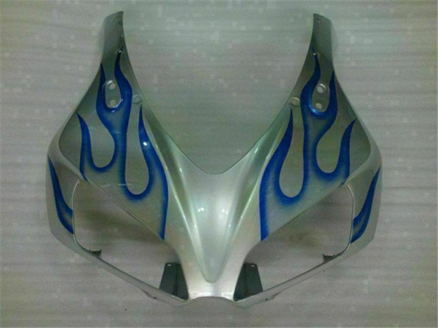 Bleu Flamme Argent Carénage Moto Honda CBR 1000 RR 2006-2007 Bleu Flamme Argent Carénage Moto Honda CBR 1000 RR 2006-2007