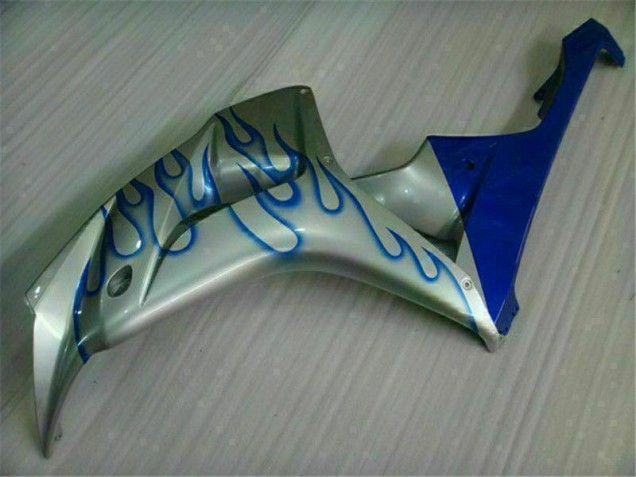 Bleu Flamme Argent Carénage Moto Honda CBR 1000 RR 2006-2007 Bleu Flamme Argent Carénage Moto Honda CBR 1000 RR 2006-2007