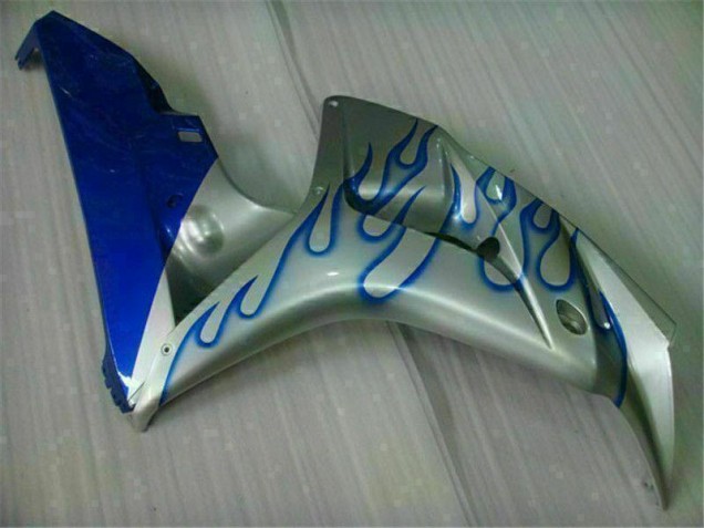 Bleu Flamme Argent Carénage Moto Honda CBR 1000 RR 2006-2007 Bleu Flamme Argent Carénage Moto Honda CBR 1000 RR 2006-2007