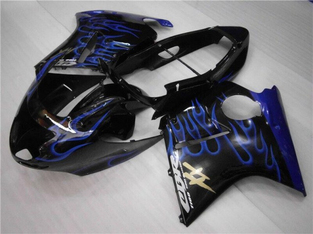 Bleu Flamme Carénage Moto Honda CBR 1100 XX 1996-2007 Bleu Flamme Carénage Moto Honda CBR 1100 XX 1996-2007