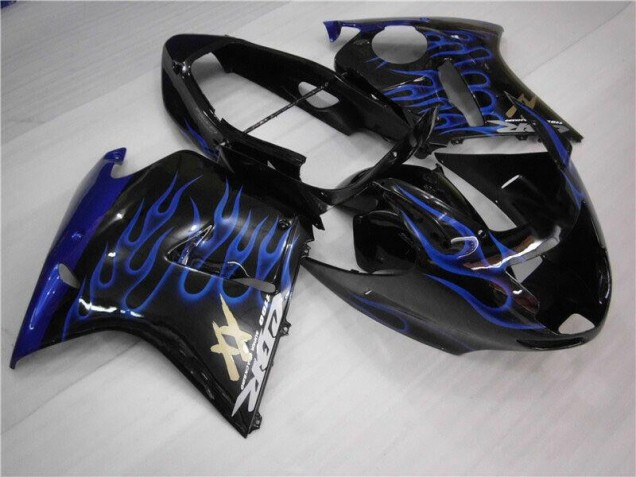 Bleu Flamme Carénage Moto Honda CBR 1100 XX 1996-2007 Bleu Flamme Carénage Moto Honda CBR 1100 XX 1996-2007