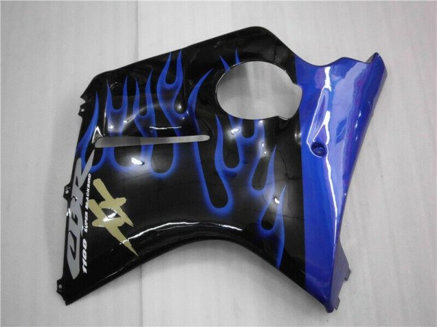 Bleu Flamme Carénage Moto Honda CBR 1100 XX 1996-2007 Bleu Flamme Carénage Moto Honda CBR 1100 XX 1996-2007