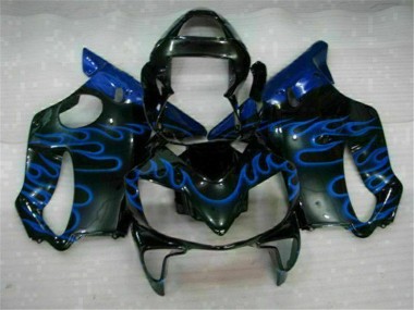 Bleu Flamme Carénage Moto Honda CBR 600 F4i 2001-2003