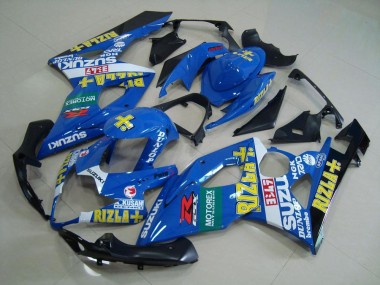 Bleu Foncé Rizla Carénage Moto Suzuki GSXR 1000 K5 2005-2006