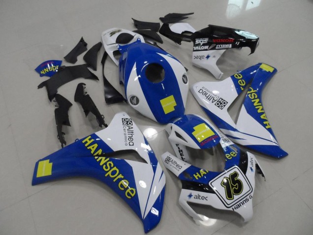 Bleu Hannspree Carénage Moto Honda CBR 1000 RR 2008-2011 Bleu Hannspree Carénage Moto Honda CBR 1000 RR 2008-2011