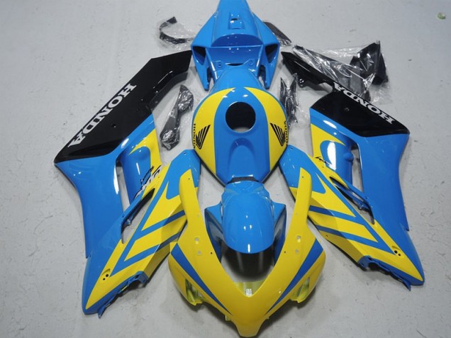 Bleu Jaune Carénage Moto Honda CBR 1000 RR 2004-2005 Bleu Jaune Carénage Moto Honda CBR 1000 RR 2004-2005