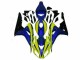 Bleu Jaune Carénage Moto Honda CBR 1000 RR 2006-2007 Bleu Jaune Carénage Moto Honda CBR 1000 RR 2006-2007