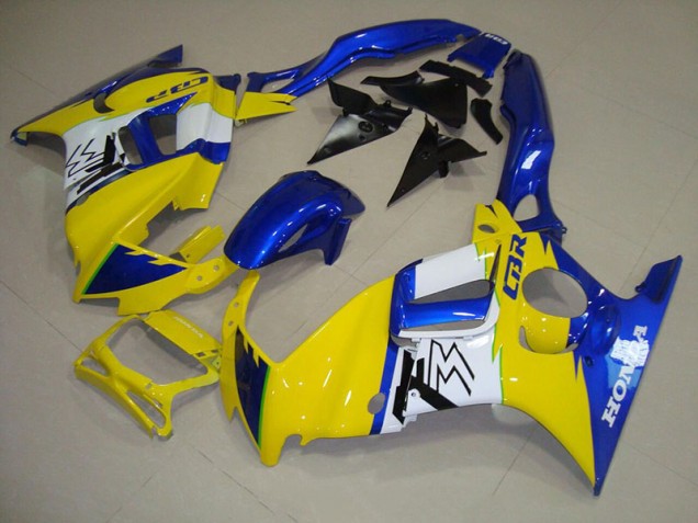 Bleu Jaune Carénage Moto Honda CBR 600 F3 1995-1998 Bleu Jaune Carénage Moto Honda CBR 600 F3 1995-1998