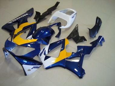 Bleu Jaune Carénage Moto Honda CBR 900 RR 929 2000-2001