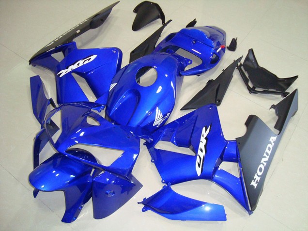 Bleu Kit Carénages Motos Complet Honda CBR 600 RR 2005-2006 Bleu Kit Carénages Motos Complet Honda CBR 600 RR 2005-2006