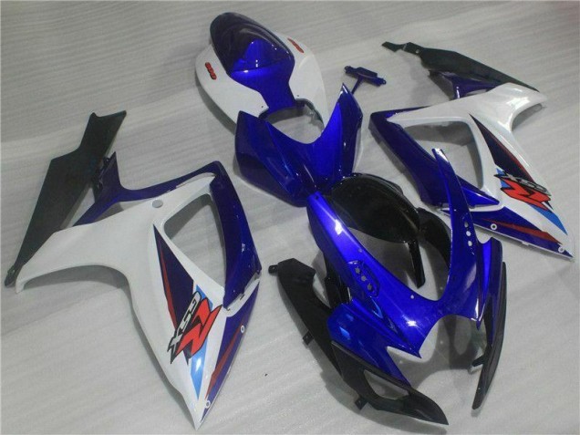 Bleu Kit Carénages Motos Complet Suzuki GSXR 600 / 750 K6 2006-2007 Bleu Kit Carénages Motos Complet Suzuki GSXR 600 / 750 K6 2006-2007