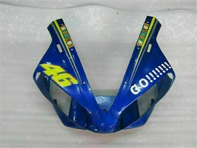 Bleu Kit Carénages Motos Complet Yamaha R1 2000-2001 Bleu Kit Carénages Motos Complet Yamaha R1 2000-2001