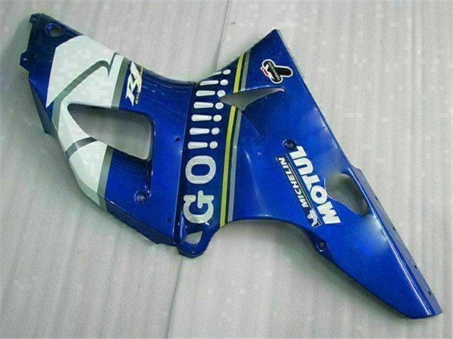 Bleu Kit Carénages Motos Complet Yamaha R1 2000-2001 Bleu Kit Carénages Motos Complet Yamaha R1 2000-2001
