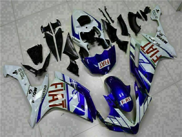 Bleu Kit Carénages Motos Complet Yamaha R1 2007-2008 Bleu Kit Carénages Motos Complet Yamaha R1 2007-2008