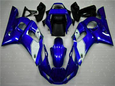 Bleu Kit Carénages Motos Complet Yamaha R6 1998-2002