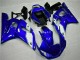 Bleu Kit Carénages Motos Complet Yamaha R6 1998-2002 Bleu Kit Carénages Motos Complet Yamaha R6 1998-2002