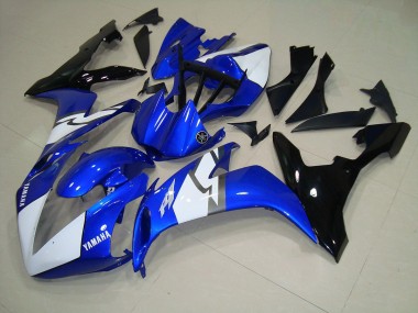 Bleu Noir Blanc Carénage Moto Yamaha R1 2004-2006
