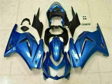 Bleu Noir Blanc Ninja Carénage Moto Kawasaki EX250 2008-2012