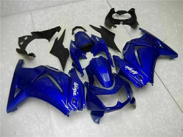 Bleu Noir Blanc Ninja Carénages Moto Kawasaki EX250 2008-2012 Bleu Noir Blanc Ninja Carénages Moto Kawasaki EX250 2008-2012