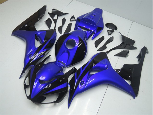 Bleu Noir Carénage Moto Honda CBR 1000 RR 2006-2007 Bleu Noir Carénage Moto Honda CBR 1000 RR 2006-2007