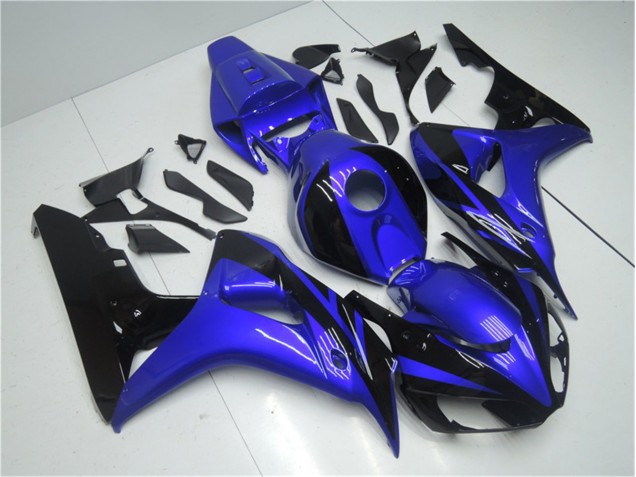 Bleu Noir Carénage Moto Honda CBR 1000 RR 2006-2007 Bleu Noir Carénage Moto Honda CBR 1000 RR 2006-2007