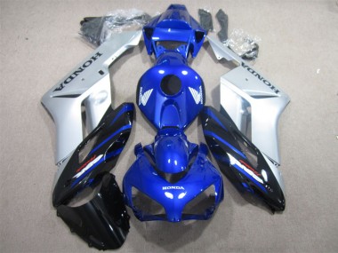 Bleu Noir Carénage Moto Honda CBR 600 F4i 2001-2003