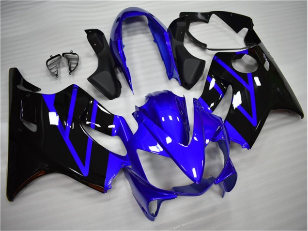 Bleu Noir Carénage Moto Honda CBR 600 F4i 2004-2007 Bleu Noir Carénage Moto Honda CBR 600 F4i 2004-2007