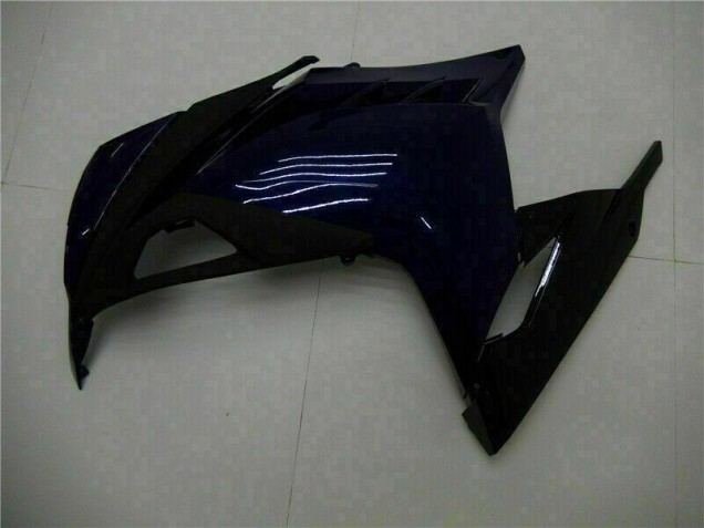 Bleu Noir Carénage Moto Kawasaki EX300 2013-2016