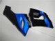Bleu Noir Carénage Moto Kawasaki ZX6R 2005-2006 Bleu Noir Carénage Moto Kawasaki ZX6R 2005-2006