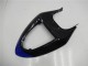 Bleu Noir Carénage Moto Kawasaki ZX6R 2005-2006 Bleu Noir Carénage Moto Kawasaki ZX6R 2005-2006