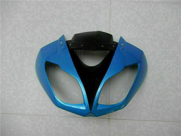 Bleu Noir Carénage Moto Kawasaki ZX6R 2009-2012 Bleu Noir Carénage Moto Kawasaki ZX6R 2009-2012