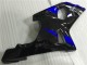 Bleu Noir Carénage Moto Suzuki GSXR 1000 K1 2000-2002 Bleu Noir Carénage Moto Suzuki GSXR 1000 K1 2000-2002