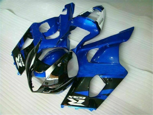 Bleu Noir Carénage Moto Suzuki GSXR 1000 K3 2003-2004 Bleu Noir Carénage Moto Suzuki GSXR 1000 K3 2003-2004