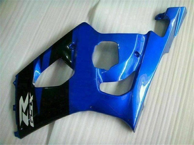 Bleu Noir Carénage Moto Suzuki GSXR 1000 K3 2003-2004 Bleu Noir Carénage Moto Suzuki GSXR 1000 K3 2003-2004