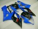 Bleu Noir Carénage Moto Suzuki GSXR 1000 K5 2005-2006 Bleu Noir Carénage Moto Suzuki GSXR 1000 K5 2005-2006