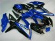 Bleu Noir Carénage Moto Suzuki GSXR 600 / 750 K8 2008-2010 Bleu Noir Carénage Moto Suzuki GSXR 600 / 750 K8 2008-2010