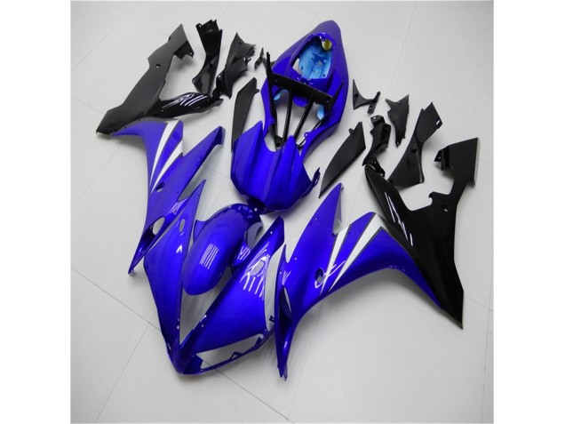 Bleu Noir Carénage Moto Yamaha R1 2004-2006