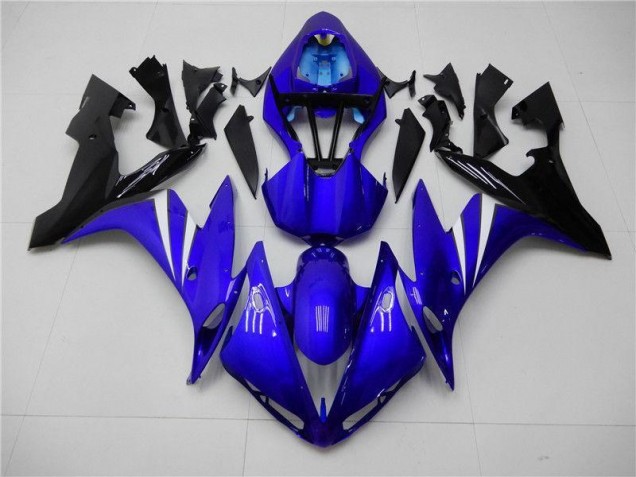 Bleu Noir Carénage Moto Yamaha R1 2004-2006