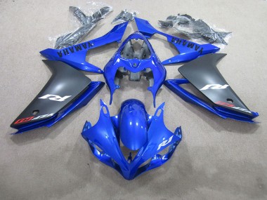 Bleu Noir Carénage Moto Yamaha R1 2007-2008