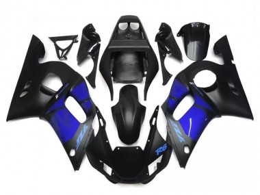 Bleu Noir Carénage Moto Yamaha R6 1998-2002