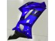 Bleu Noir Carénage Moto Yamaha R6 2017-2023 Bleu Noir Carénage Moto Yamaha R6 2017-2023