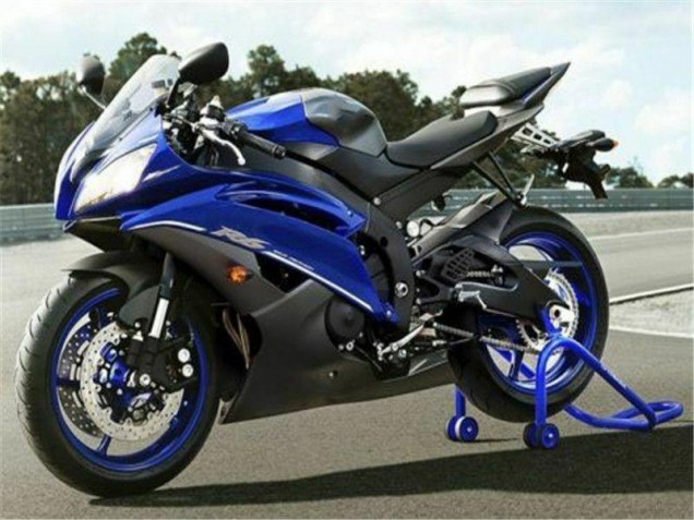 Bleu Noir Carénage Moto de Rechange Yamaha R6 2006-2007 Bleu Noir Carénage Moto de Rechange Yamaha R6 2006-2007