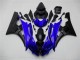 Bleu Noir Carénages Moto & Carrosserie Yamaha R6 2006-2007 Bleu Noir Carénages Moto & Carrosserie Yamaha R6 2006-2007