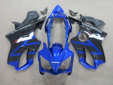 Bleu Noir Carénages Moto Honda CBR 600 F4i 2004-2007