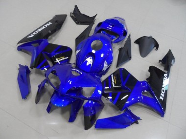 Bleu Noir Carénages Moto Honda CBR 600 RR 2005-2006