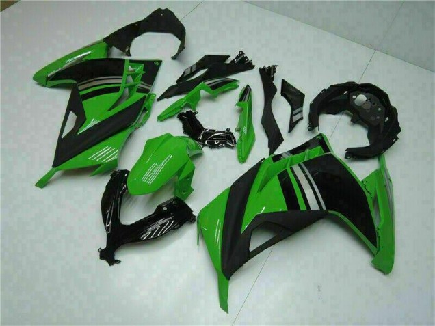 Bleu Noir Carénages Moto Kawasaki EX300 2013-2016 Bleu Noir Carénages Moto Kawasaki EX300 2013-2016