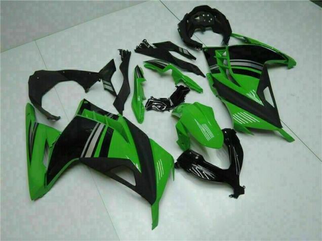Bleu Noir Carénages Moto Kawasaki EX300 2013-2016 Bleu Noir Carénages Moto Kawasaki EX300 2013-2016