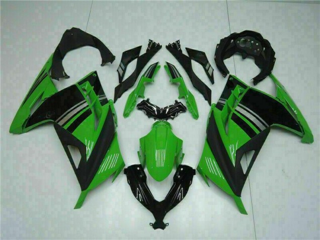 Bleu Noir Carénages Moto Kawasaki EX300 2013-2016 Bleu Noir Carénages Moto Kawasaki EX300 2013-2016
