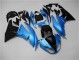 Bleu Noir Carénages Moto Kawasaki ZX6R 2009-2012 Bleu Noir Carénages Moto Kawasaki ZX6R 2009-2012